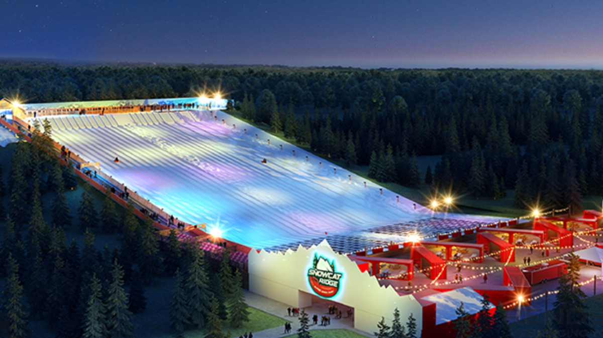 Snowcat Ridge rendering