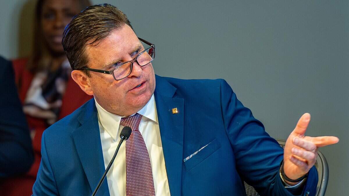 City Attorney George Wysong engages in discussion during a commission meeting at Miami City Hall in Miami, Fla., on Thursday, June 11, 2026.