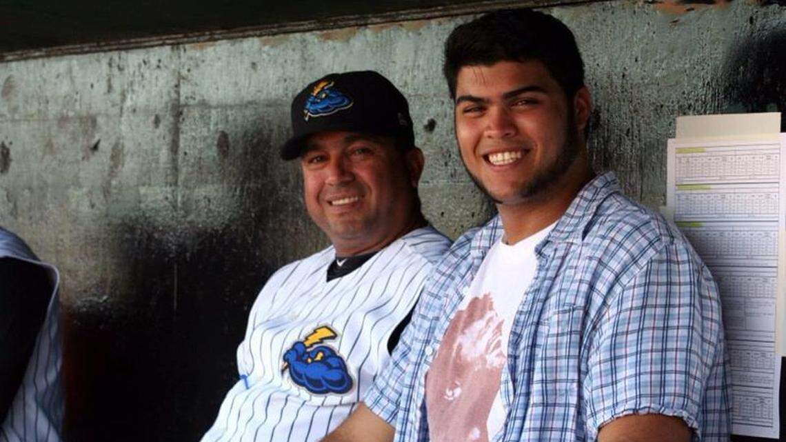 Luis Dorante Sr. (left) and Luis Dorante Jr.