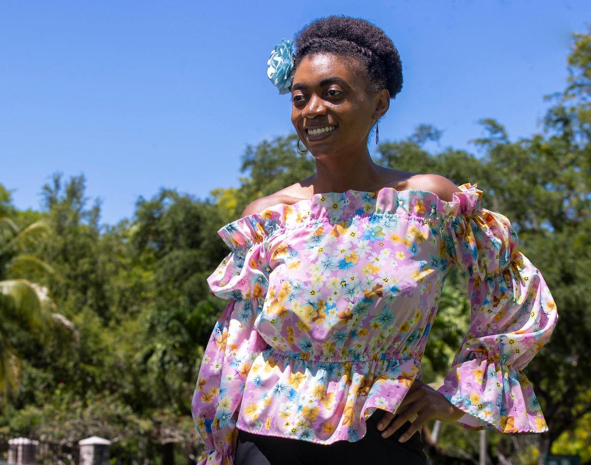 Gena Sims, founder and CEO of the Autism Theater Project, poses for a photo on Monday, June 23, 2025, in Palmetto Bay, Florida.