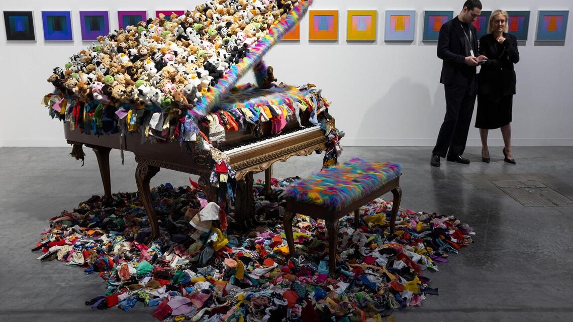 Take a look at what we saw at Art Basel Miami Beach VIP opening day