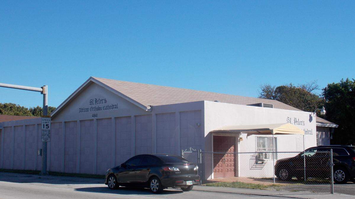 St. Peter’s African Orthodox Cathedral, 4841 NW Second Ave., Miami. The Centennial Divine Liturgy Celebration will be held here at 10 a.m. on Feb. 20.
