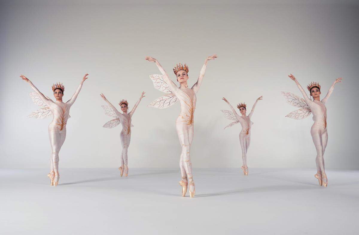 Miami City Ballet in ‘Midsummer Night’s Dream,’ choreography by George Balanchine.