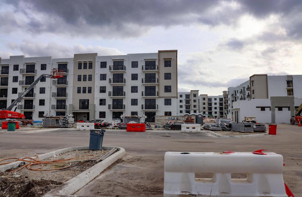 A new apartment complex is under construction at the former church site of Evangel Church International in North Miami. The Assemblies of God church sold its eight-acre property to developers in 2022, and the church rebranded to Collab.Church the same year.