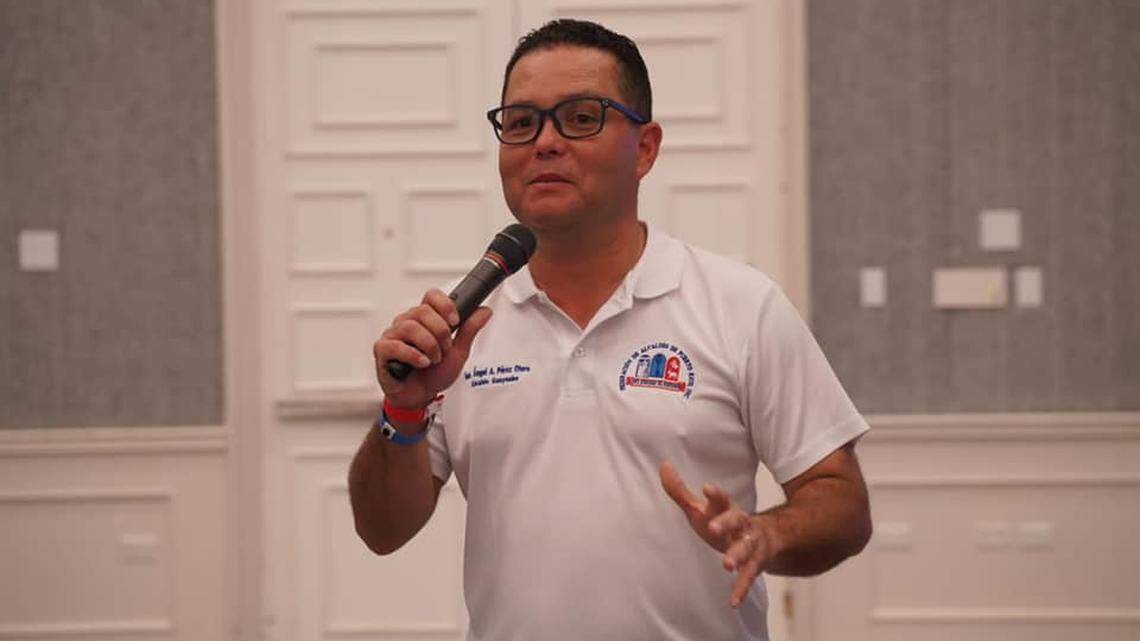 The mayor of the Puerto Rican town of Guaynabo, Ángel Perez Otero, was arrested on public corruption charges on Dec. 9, 2021. Credit: Angel Perez Otero Facebook