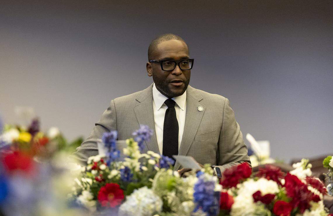 Florida State Sen. Shevrin Jones, D-Miami Gardens, says Byron Donalds should speak to the specific concerns of Florida’s Black community. 