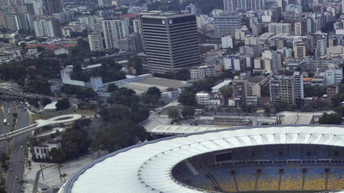 The historic facade of Maracanã Stadium in Rio de Janeiro was preserved when it underwent a nearly three-year renovation.