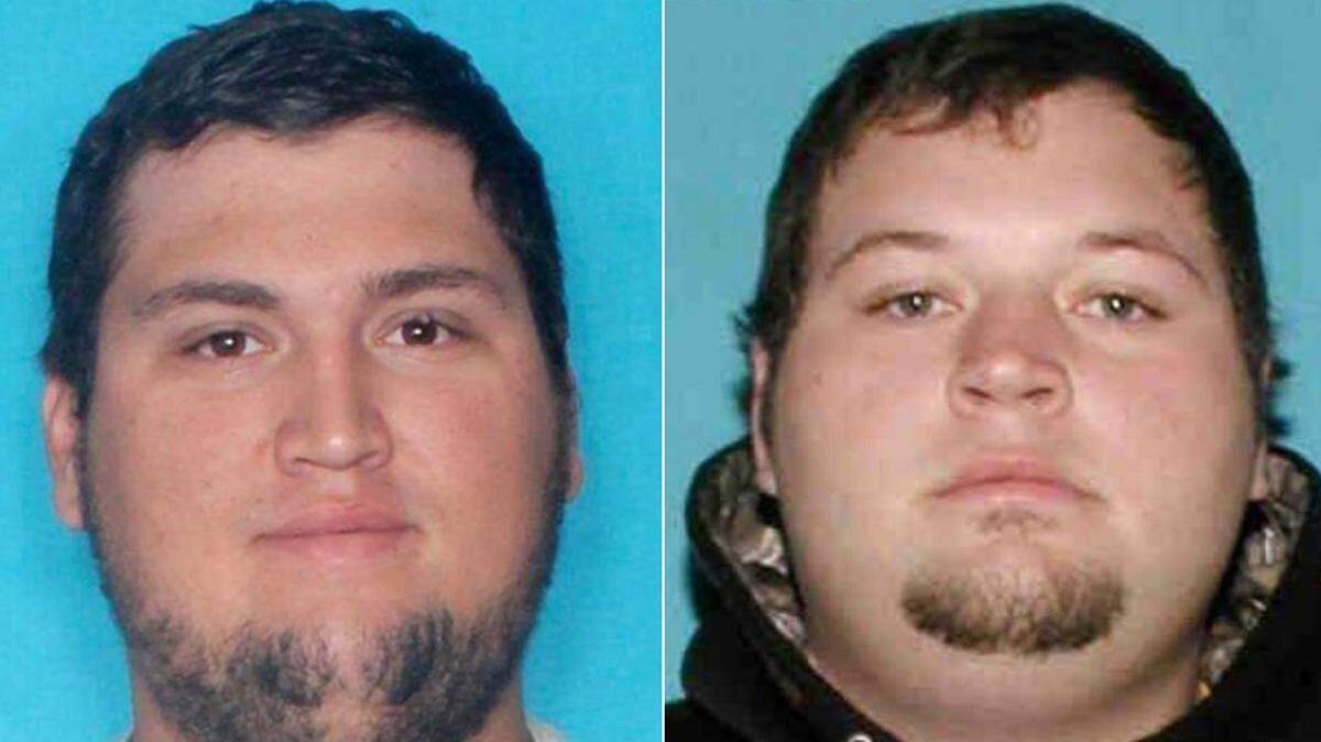 Ryan Anthony (left) and Azia Crockett (right) are suspects in the death of Robert Bowers’ death stemming from an argument about the Alabama-LSU football game early Sunday morning.