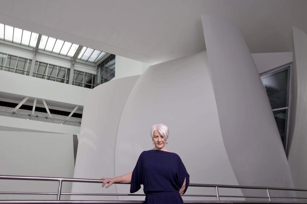 Victoria Rogers, VP of Arts for the Knight Foundation at the New World Symphony Center on Miami Beach on Aug. 27, 2015.