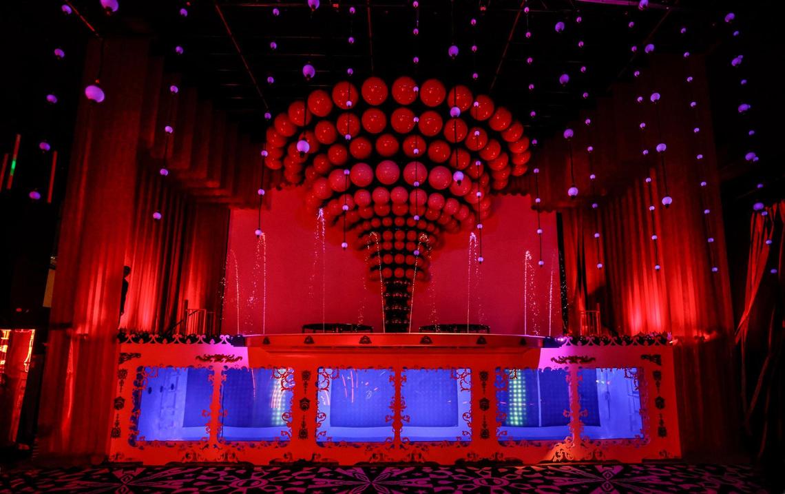 Merlandia is the site of the mermaid tank & fountain show at the Museum of Sex Miami in Miami, Florida on Friday, November 1, 2024.