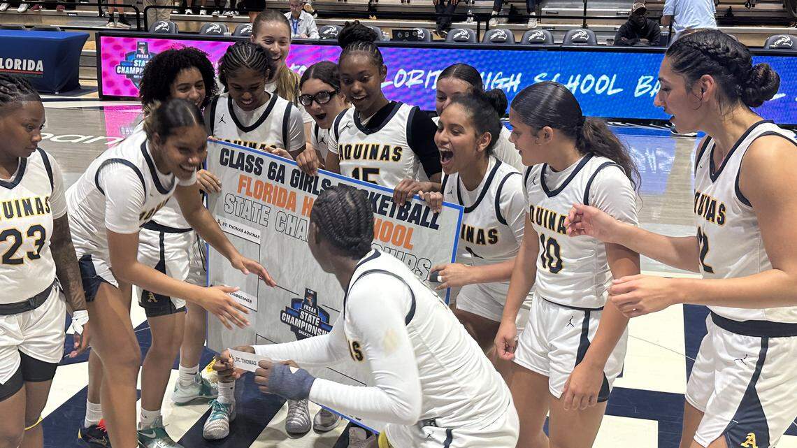New Aquinas girls’ basketball group looking to restore state title tradition