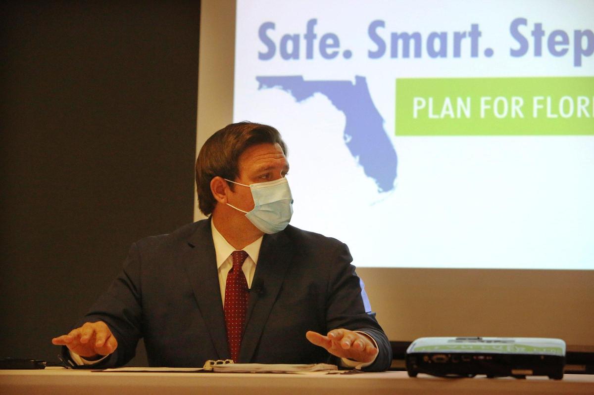 Gov. Ron DeSantis issued an executive order in July 2021 that said school districts should not impose mask mandates on students. 