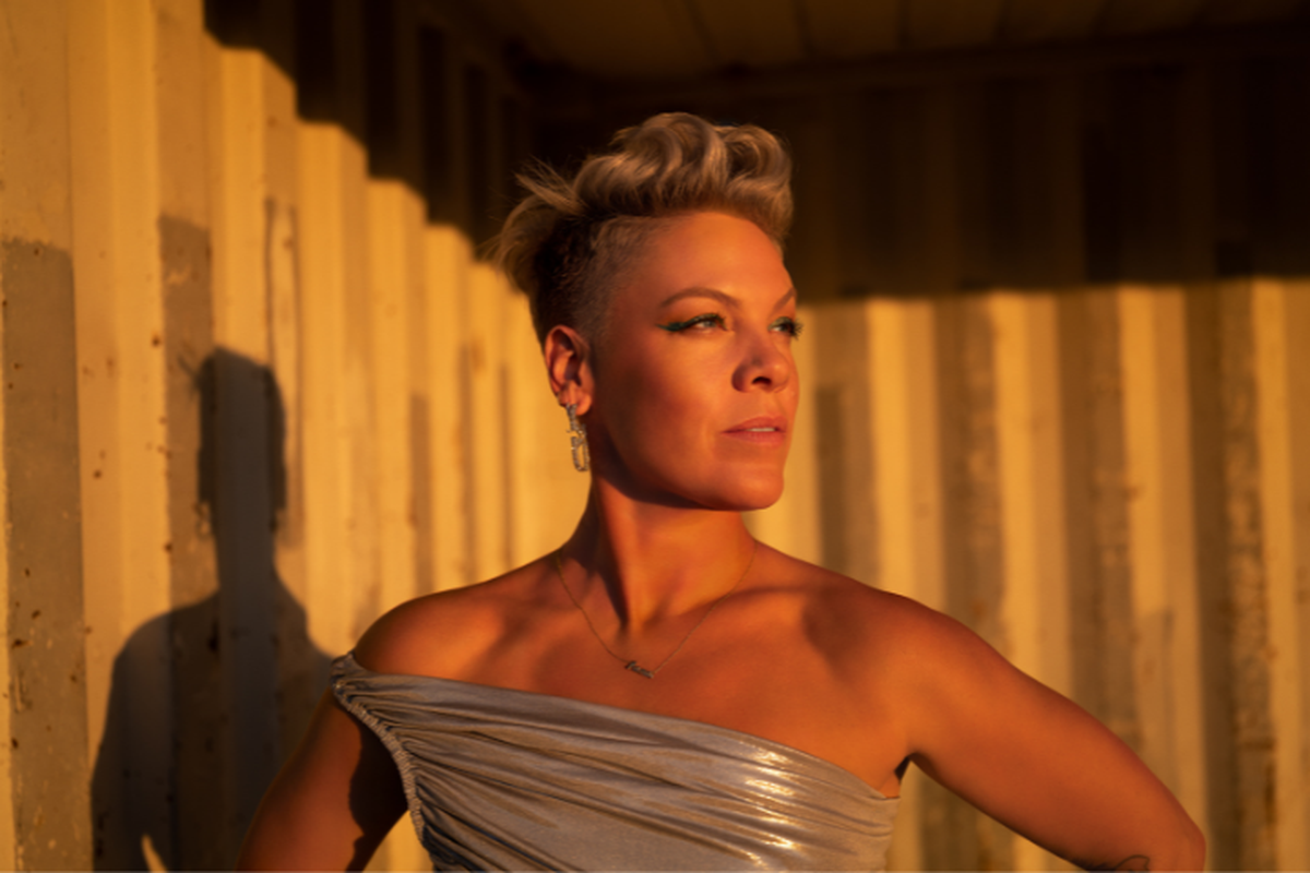 File photo of pop star P!nk