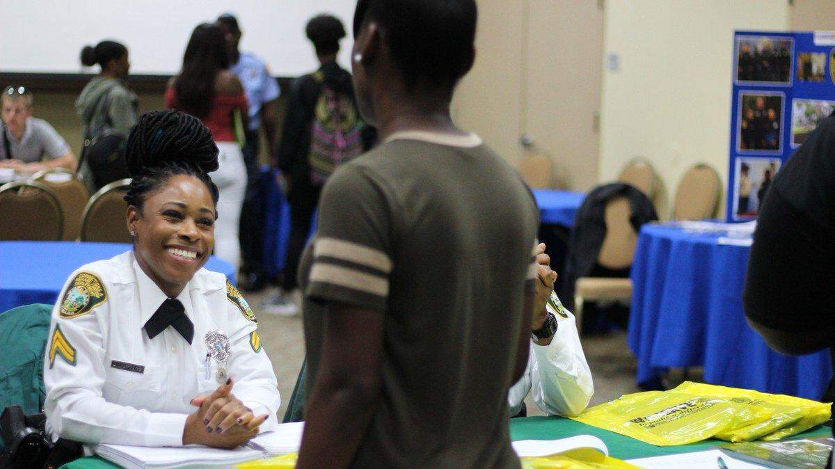 Miami-Dade Corrections’ hosted a jobs fair in 2018.