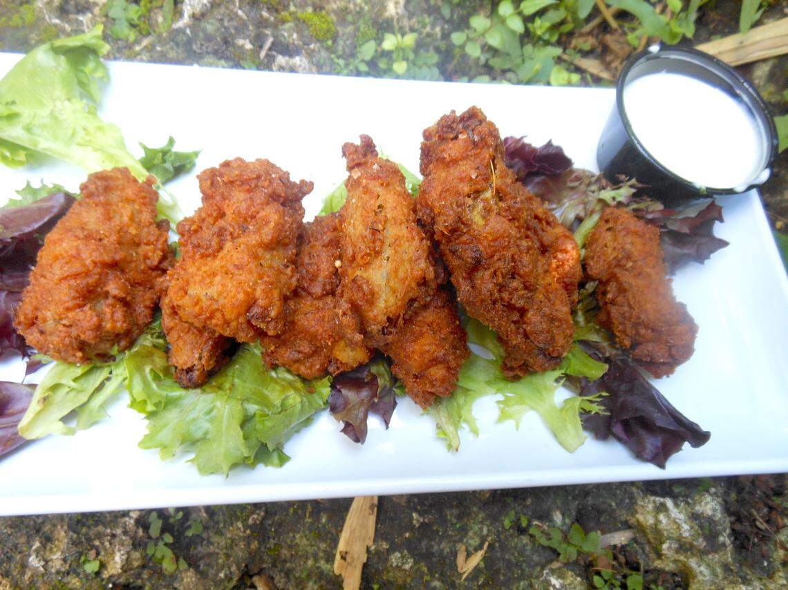 Fried oysters at Golden Rule