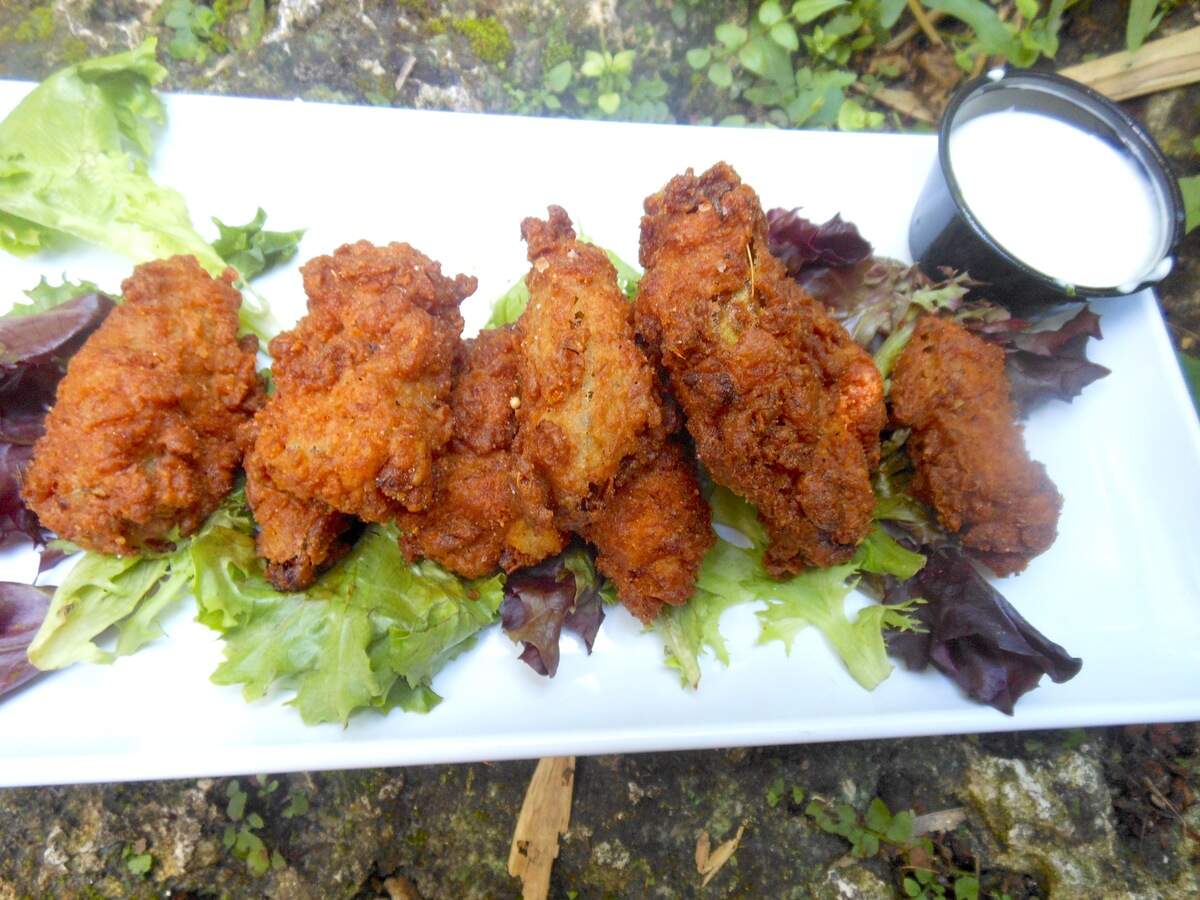 Fried oysters at Golden Rule