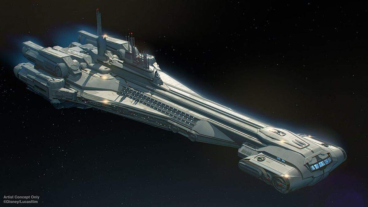 To kickoff D23 Expo 2019, the Walt Disney World Company released new concept art of an immersive Star Wars-themed hotel at Walt Disney World Resort called “Star Wars: Galactic Starcruiser” and a starship called the Halcyon.
