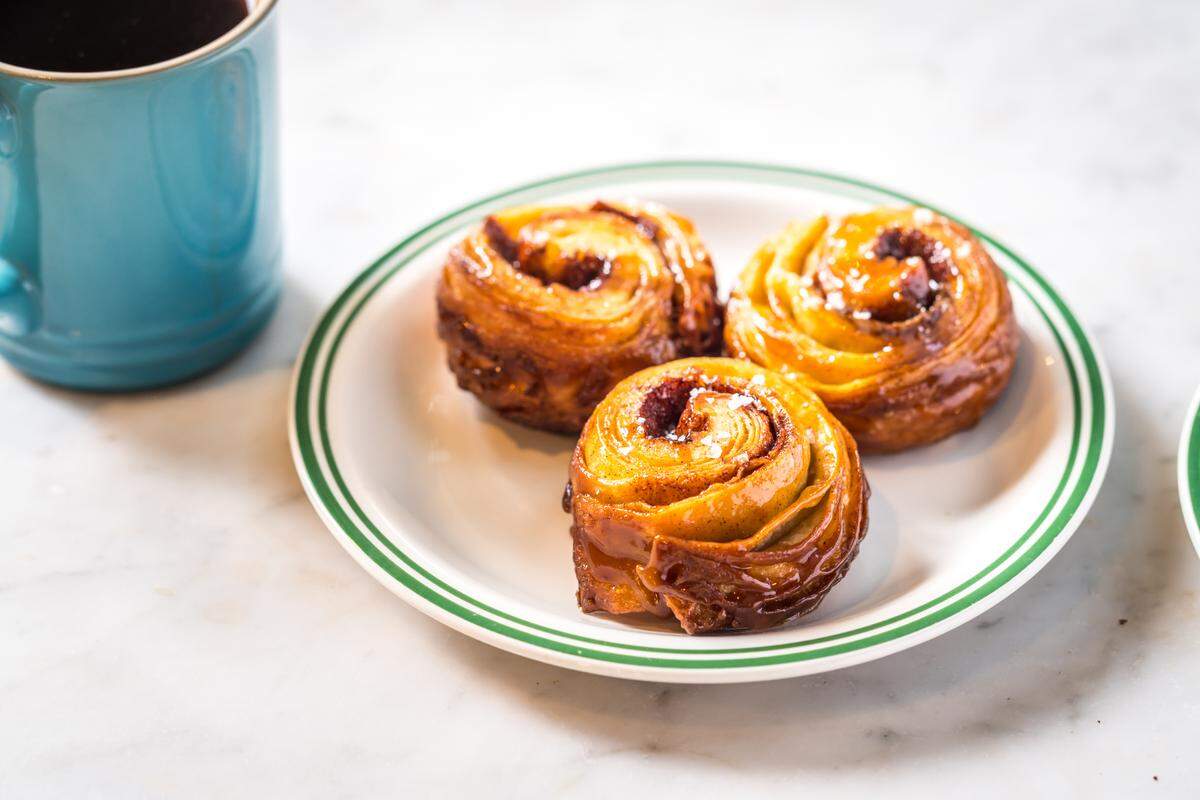 Sticky buns at Sadelle’s in Coconut Grove.