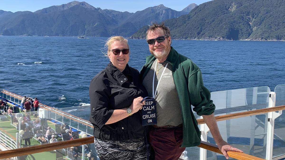 Diane and Michael Fish of Delray Beach, Florida caught COVID-19 on the March 8 Ruby Princess cruise from Sydney, Australia, along with more than 600 other passengers and crew.