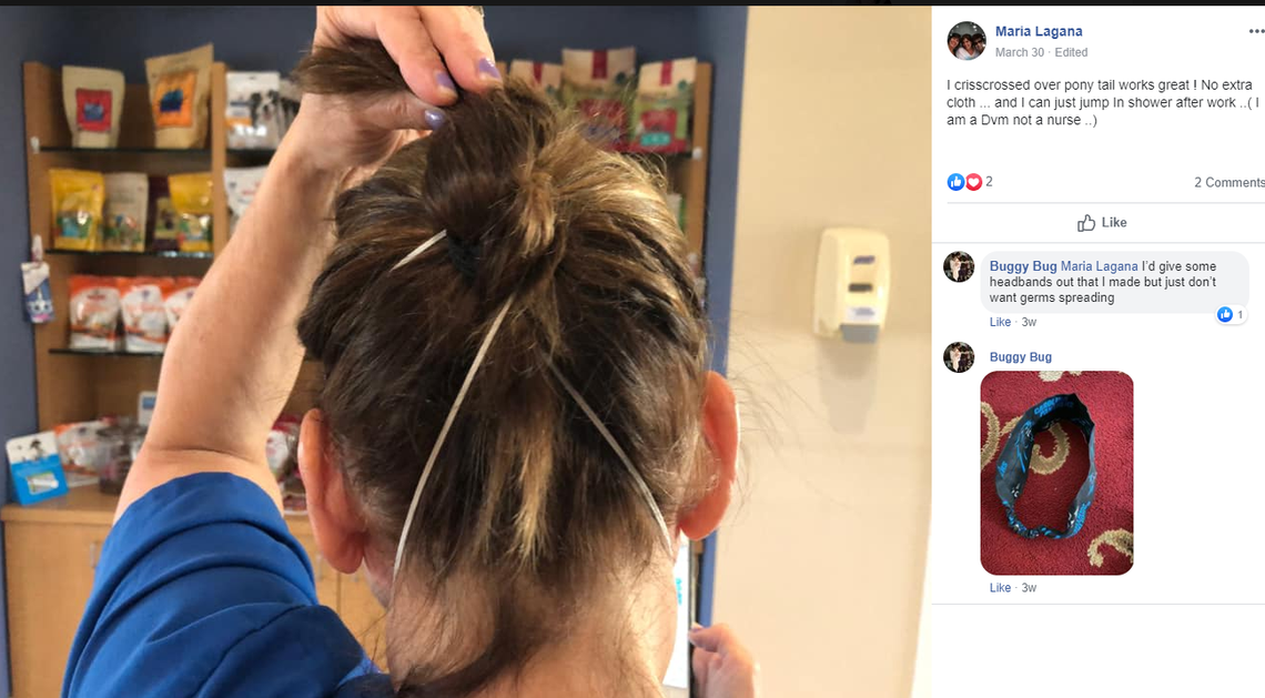 Mandates to wear face marks during the COVID-19 outbreak have led Americans to discover the elastic hurts your ears after extensive use. Solutions to the problem are being shared on social media.