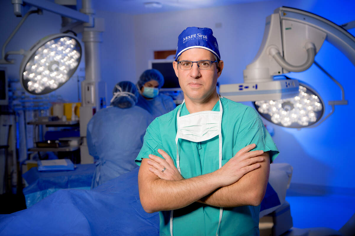 Dr. Steve Xydas, chief of the Columbia University Division of Cardiac and Thoracic Surgery at Mount Sinai Medical Center