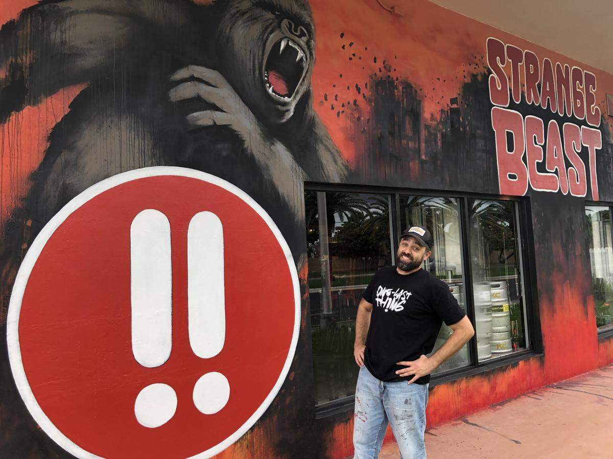 Owner John Falco has opened Strange Beast, a new brewpub in west Kendall.
