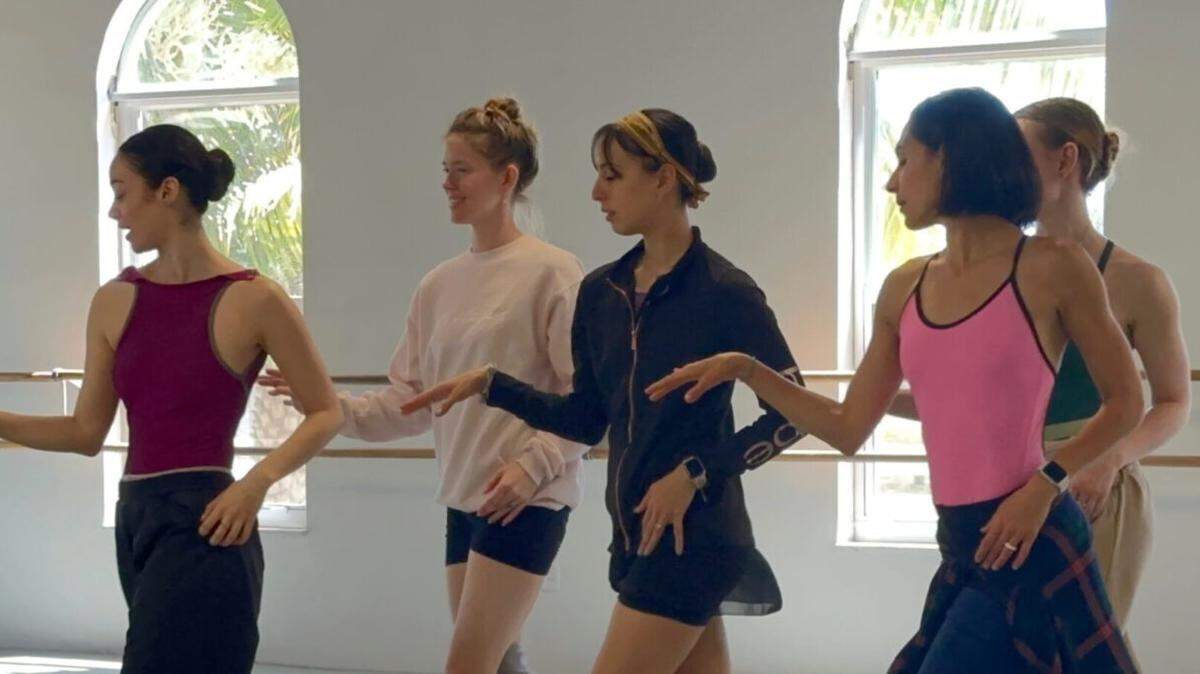 Choreographer Melissa Verdecia coaches dancers from Dimensions Dance Theatre of Miami for her piece “Hasta Que La Muerte Nos Separé (Vignettes on Love)”, which will be presented as part of DDTM’s “Salon Series” at the Dennis C. Moss Cultural Arts Center with three performances on Friday, March 14, Saturday, March 15 and Sunday, March 16.