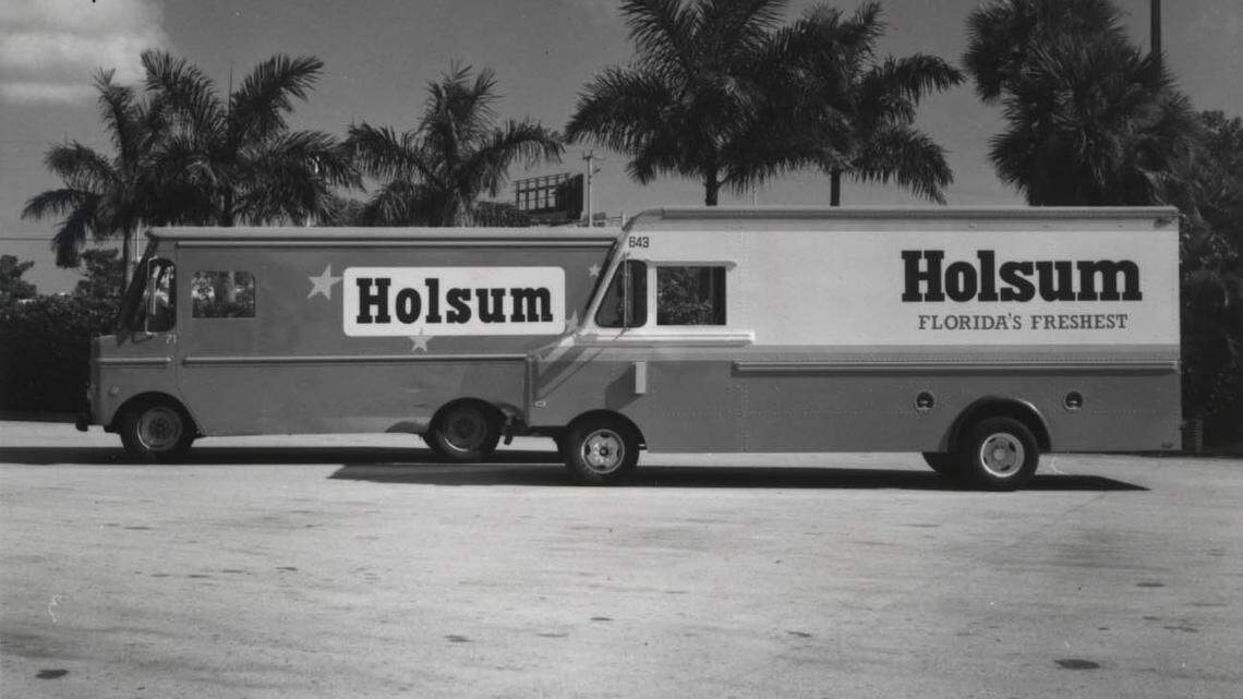 Holsum trucks.