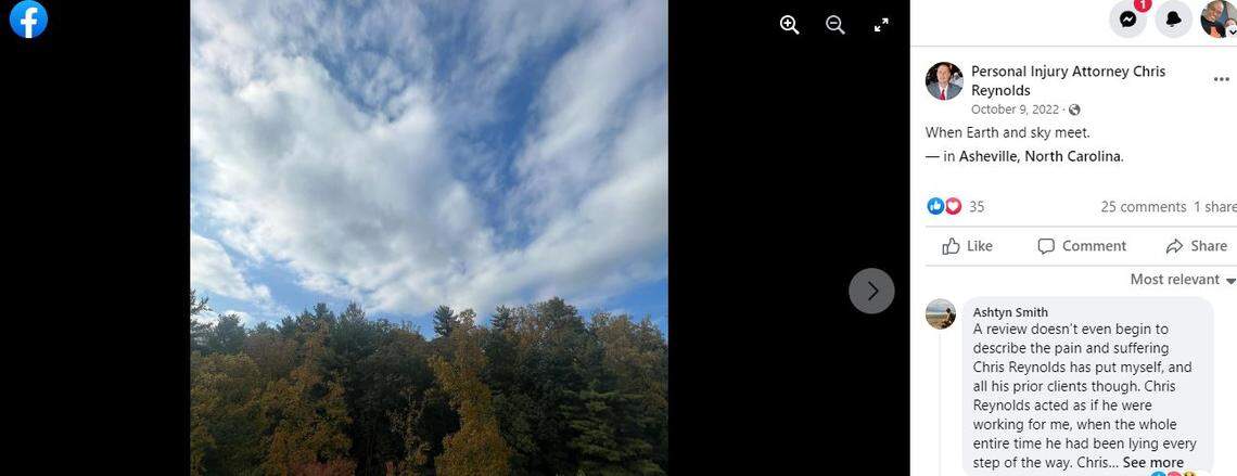 Chris Reynolds’ last post on his Facebook page, from Oct. 9, drew a fusillade of furious responses.