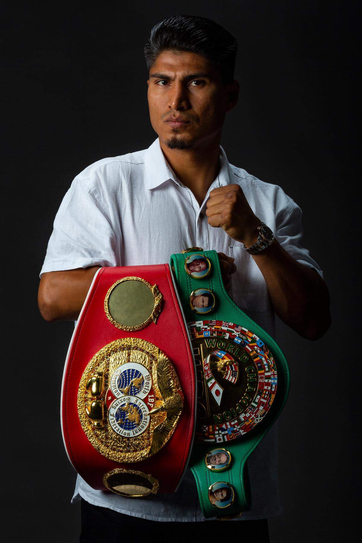 MIKEY GARCIA visita el Nuevo Herald el 3 de agosto del 2018.