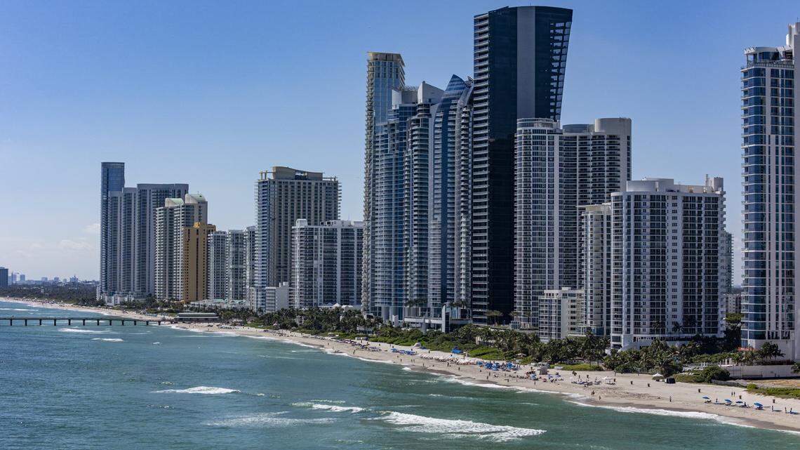 Condo sales were up in Miami-Dade County in December compared to the previous year.