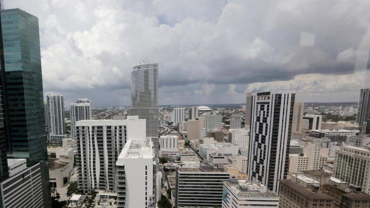 Downtown Miami, where Miami-Dade is closing one of its public housing complexes in the heart of the urban core.