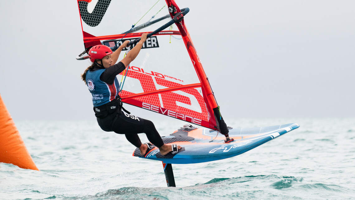 Miami native, UM graduate qualifies for Paris Olympics in windsurfing