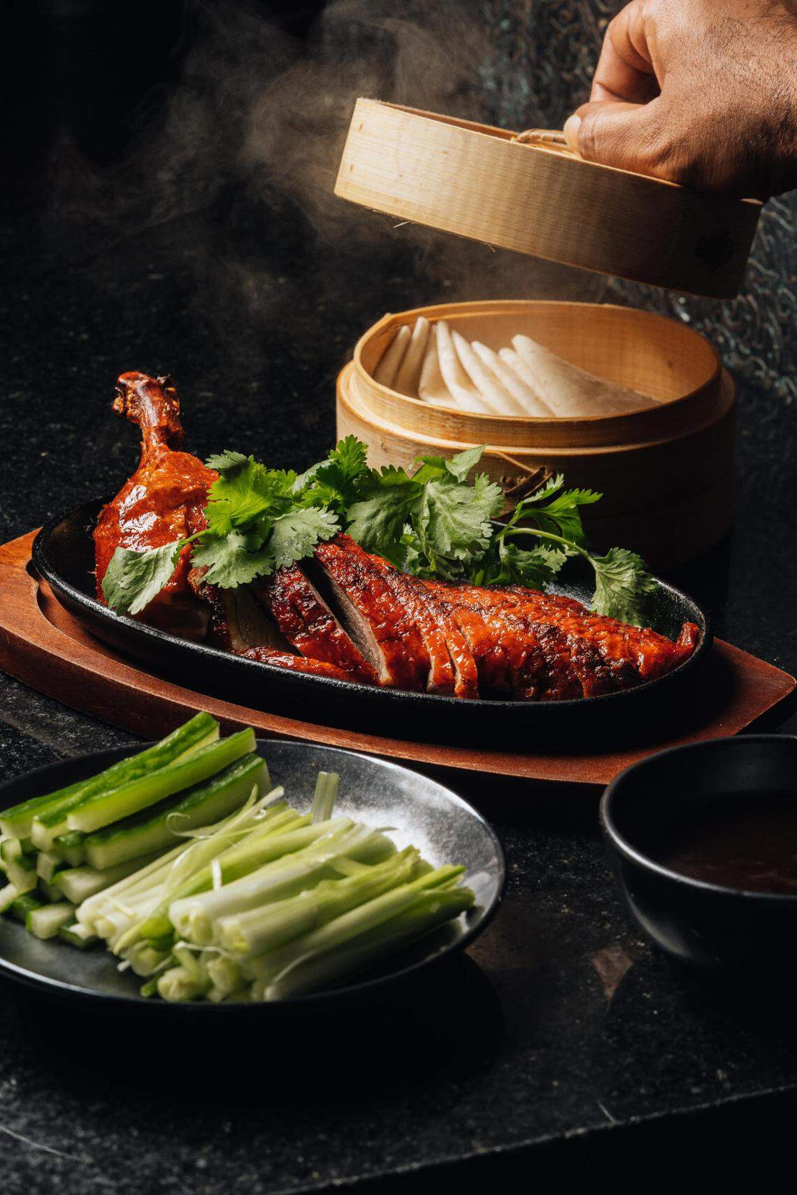 The Peking duck at Jaya at the Setai was the star of the Miami Spice menu.