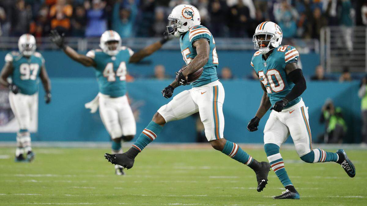 Xavien Howard and the Dolphins defense have had plenty of reasons to celebrate.