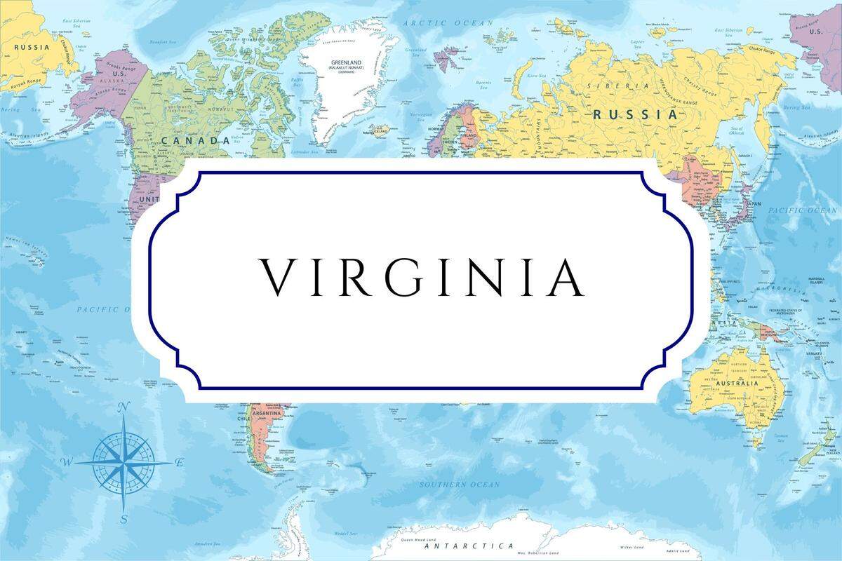 place names for girls virginia
