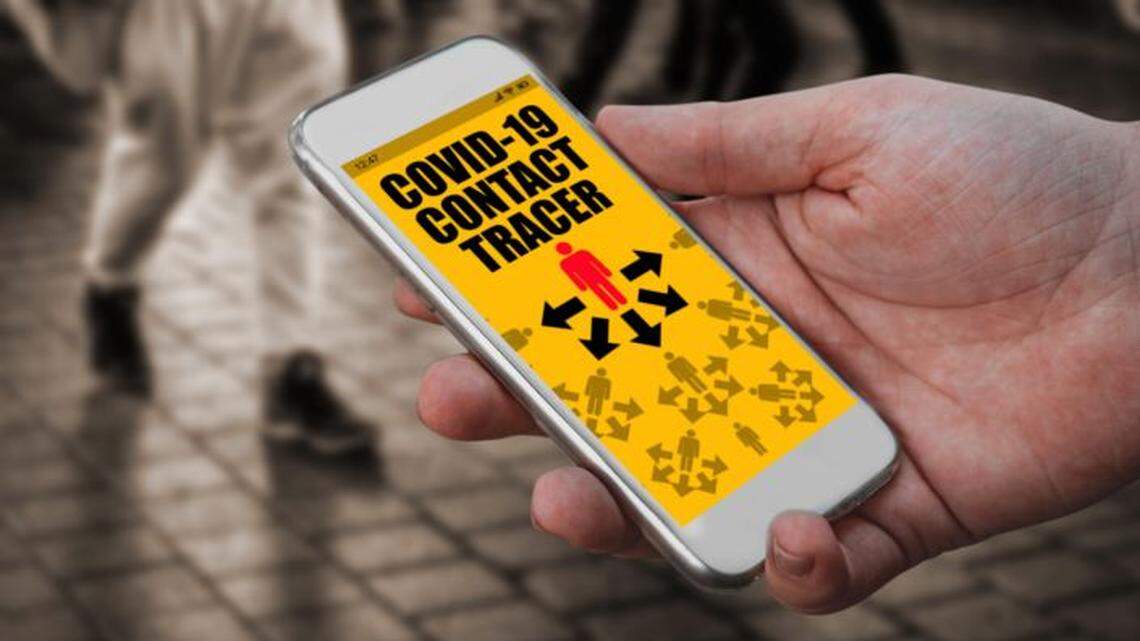 A coronavirus contact-tracing app was tested on the Isle of Wight in May.