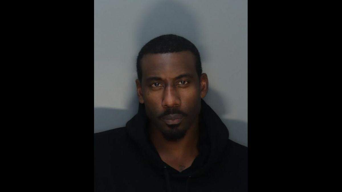 Amar’e Stoudemire was arrested early Sunday morning on a battery charge.