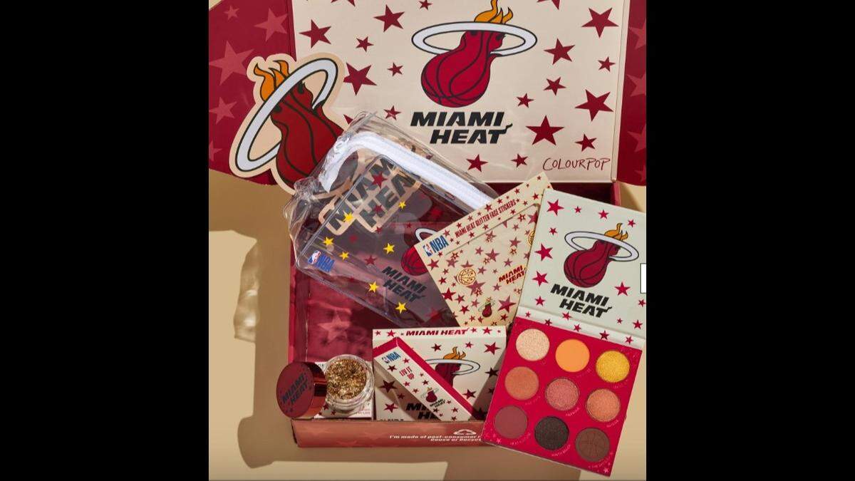 ColourPop Miami Heat collection, $63