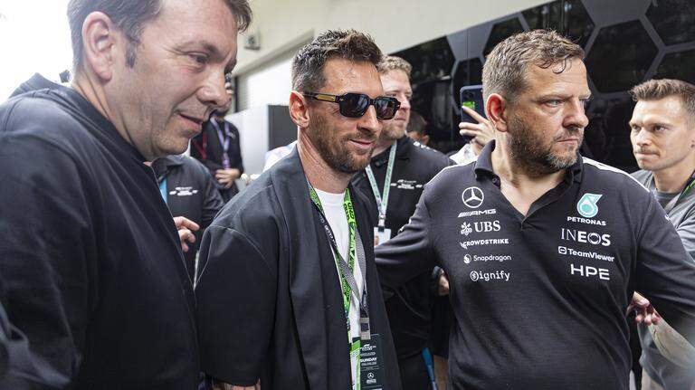 See Lionel Messi and other VIPs at the Miami Grand Prix track
