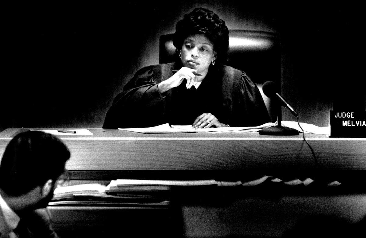 Former Miami-Dade Circuit Judge Melvia Green, seen here in an archived Miami Herald photo.