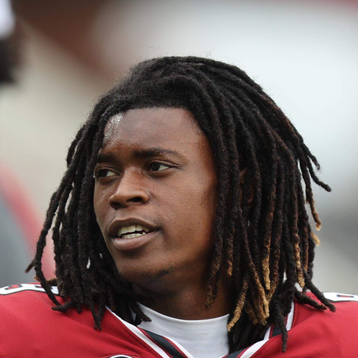 Oct 29, 2022; Columbia, South Carolina, USA; South Carolina Gamecocks defensive back Cam Smith (9) before their game against the Missouri Tigers at Williams-Brice Stadium. Mandatory Credit: Jeff Blake-USA TODAY Sports