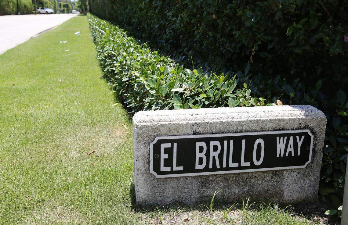 Jeffrey Epstein’s waterfront Palm Beach home in on El Brillo Way off of A1A. In addition to his Palm Beach home, Epstein owned a residence in New York City and on a private island in the U.S Virgin. Islands.