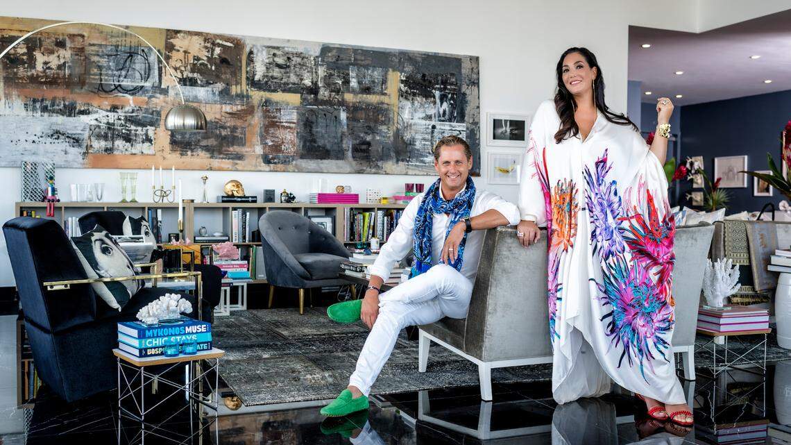 How this Miami couple transformed a minimalist space into an interior as regal as it is inviting