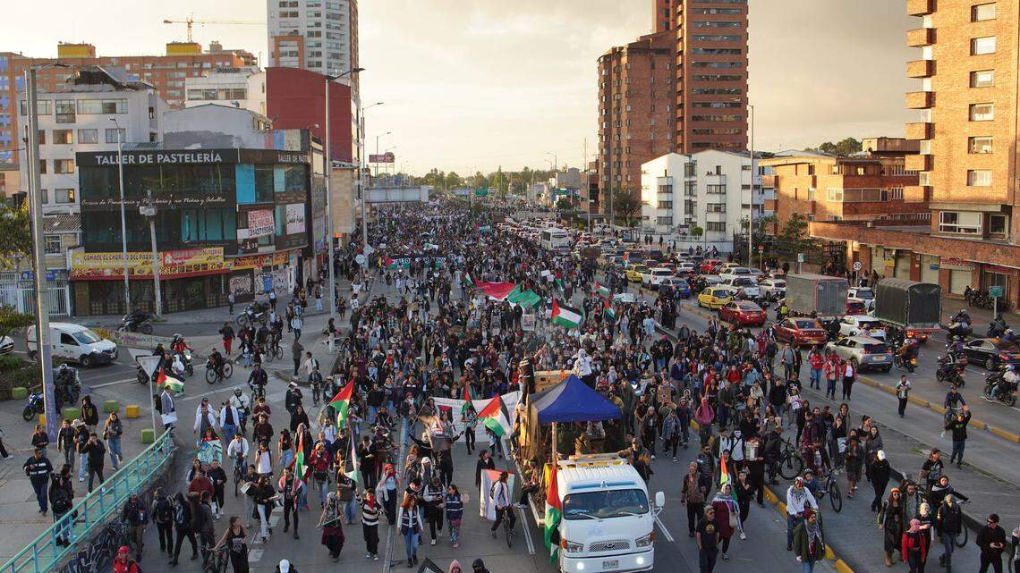 U.S. Embassy in Colombia shuts doors, bolsters security amid pro-Palestinian protests