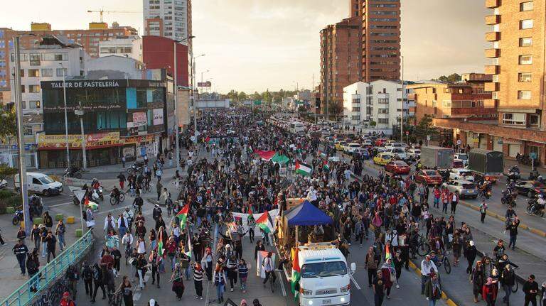 U.S. Embassy in Colombia shuts doors, bolsters security amid pro-Palestinian protests