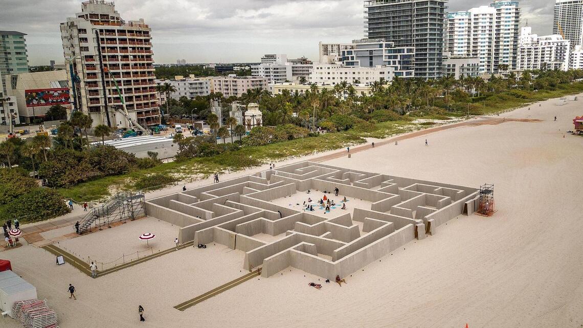 Get lost and find yourself again in this artist’s maze on Miami Beach during Art Week