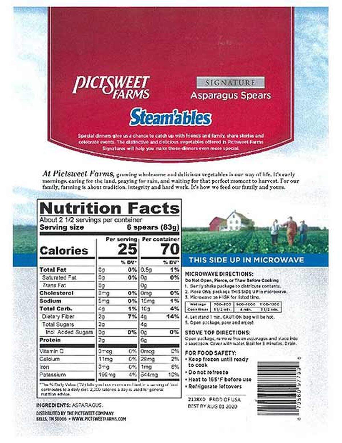 The production code and Best By date are on the lower right of the rear of the bag by the UPC code