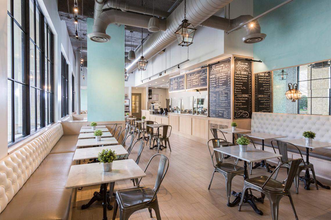 Sweet Paris Crêperie & Café rendering. The restaurant signed a lease to open at Miami Worldcenter in 2024.