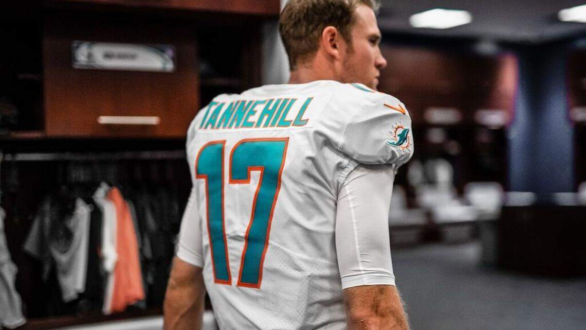 Ryan Tannehill, who last started a game in December 2016, will be the Miami Dolphins starter for 2018.